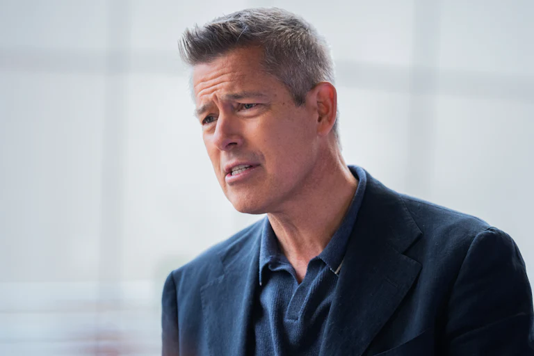 Transportation Secretary Sean Duffy frowns and speaks