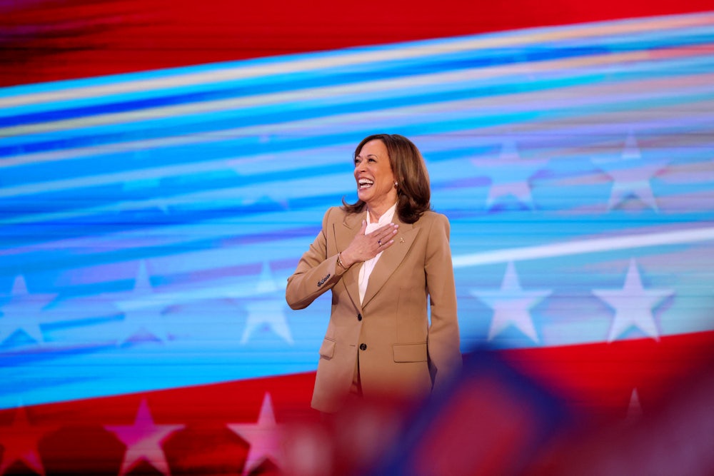 Kamala Harris at the convention