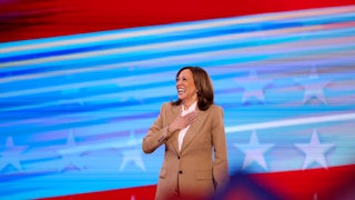 Kamala Harris at the convention