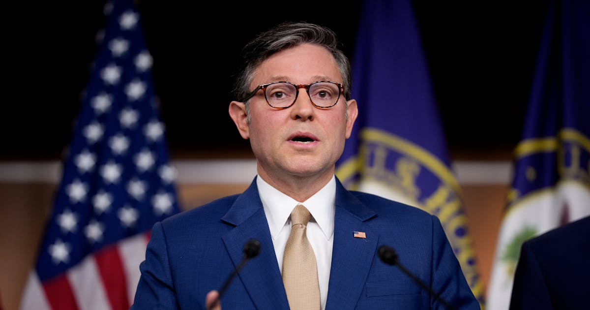 Mike Johnson Implies All No Kings Protesters Are Murderers