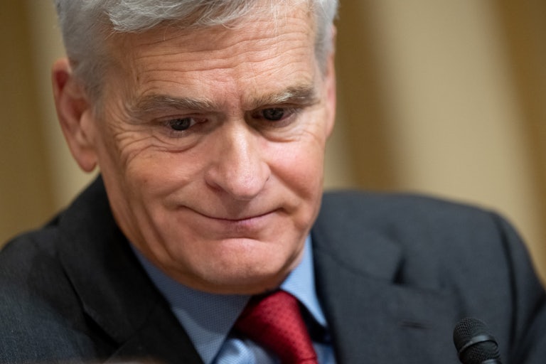 Bill cassidy grimaces