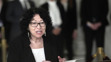 Supreme Court Justice Sonia Sotomayor