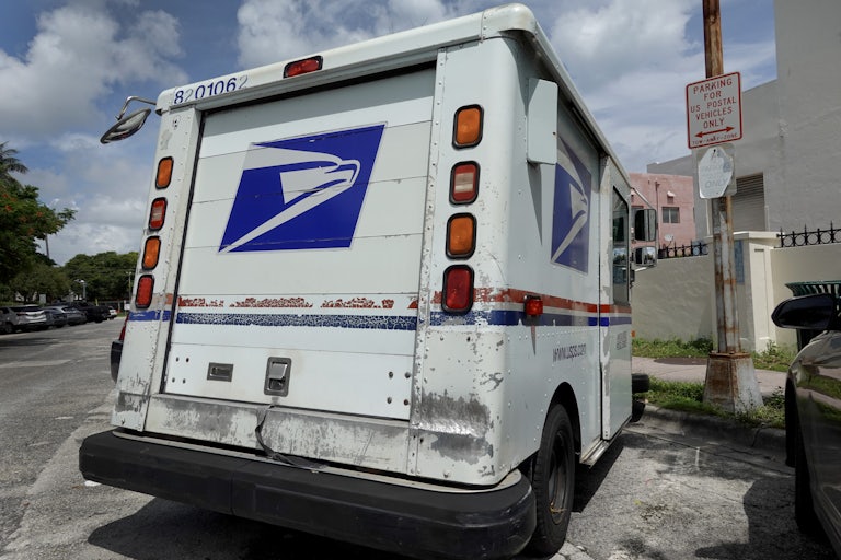 U.S. Postal Service truck