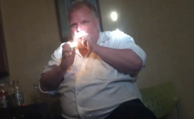 Rob Ford Smoking Crack Video