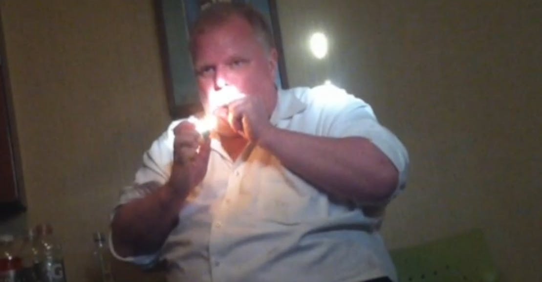 Rob Ford Smoking Crack Video Rob Ford Smoking Crack Video