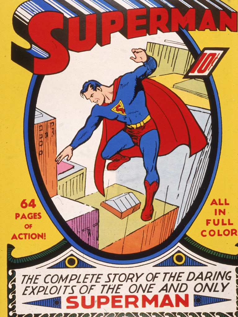 Cover art for the Superman comic book