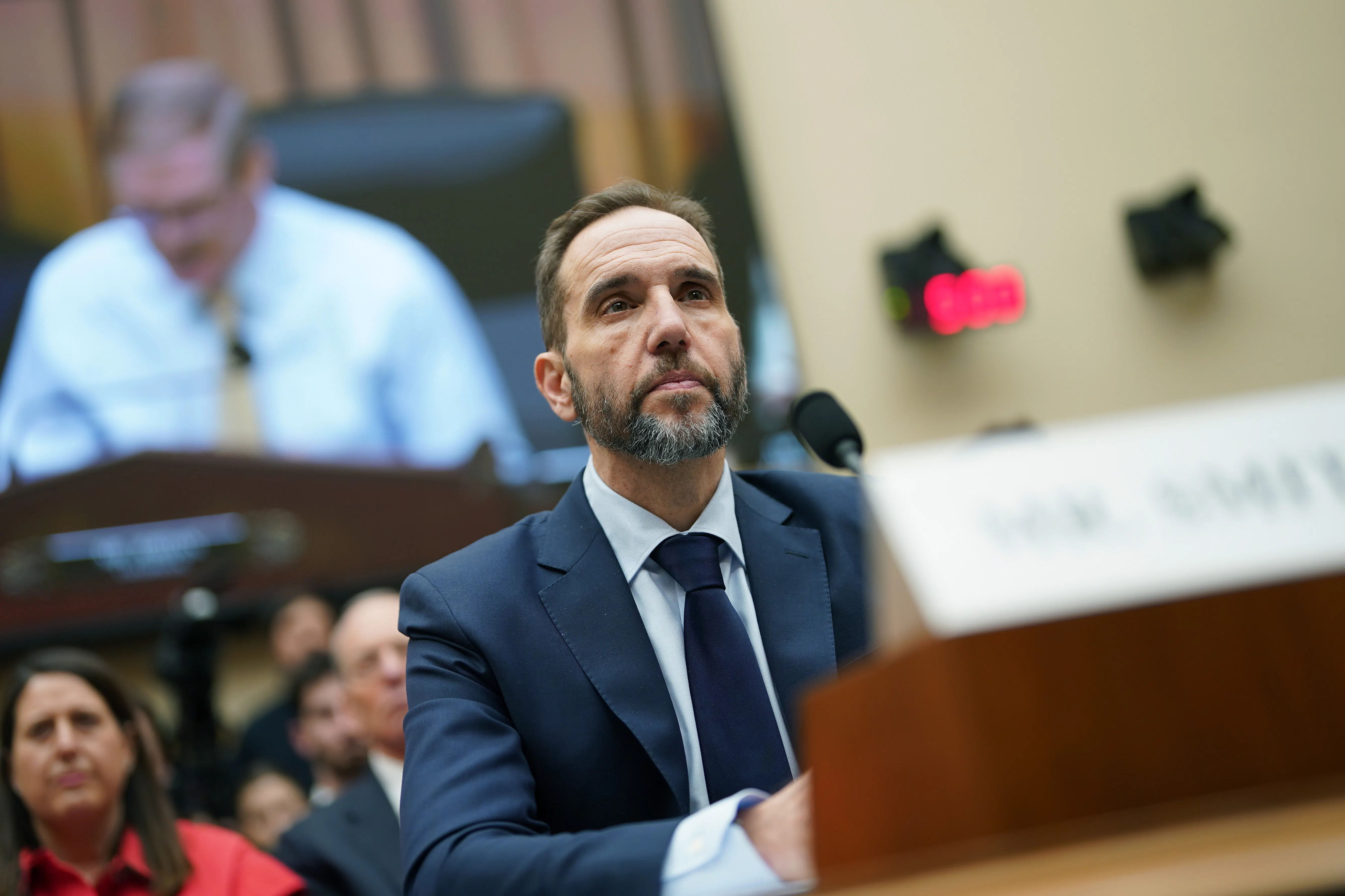 Former special counsel Jack Smith testifies in Congress.