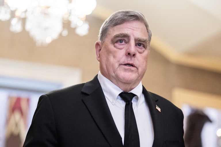 General Mark Milley speaks during a ceremony
