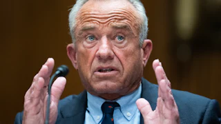 HHS Secretary Robert F. Kennedy Jr., testifies during the Senate Health, Education, Labor and Pensions Committee hearing on April 22, 2026.