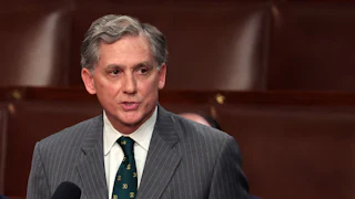 Representative French Hill speaks in Congress