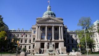 Indiana state Capitol building