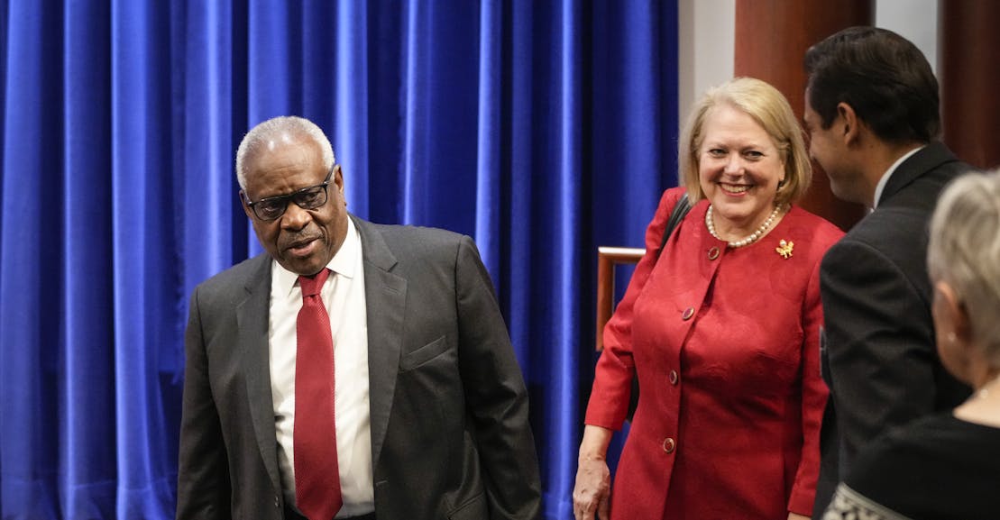 The Bottomless Corruption of Ginni and Clarence Thomas The Bottomless Corruption of Ginni and Clarence Thomas