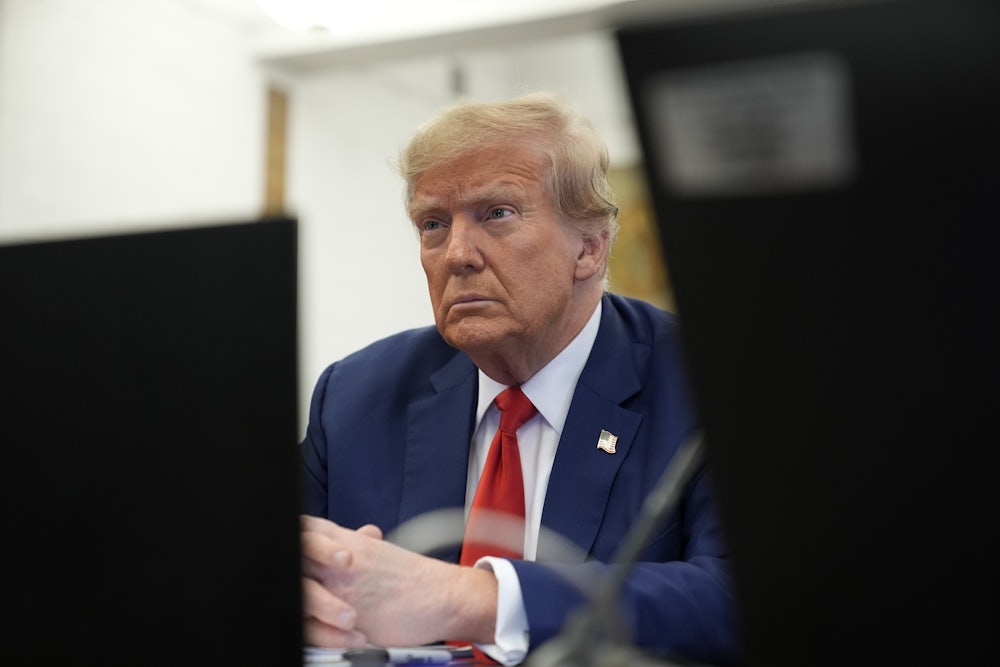 Former president Donald Trump