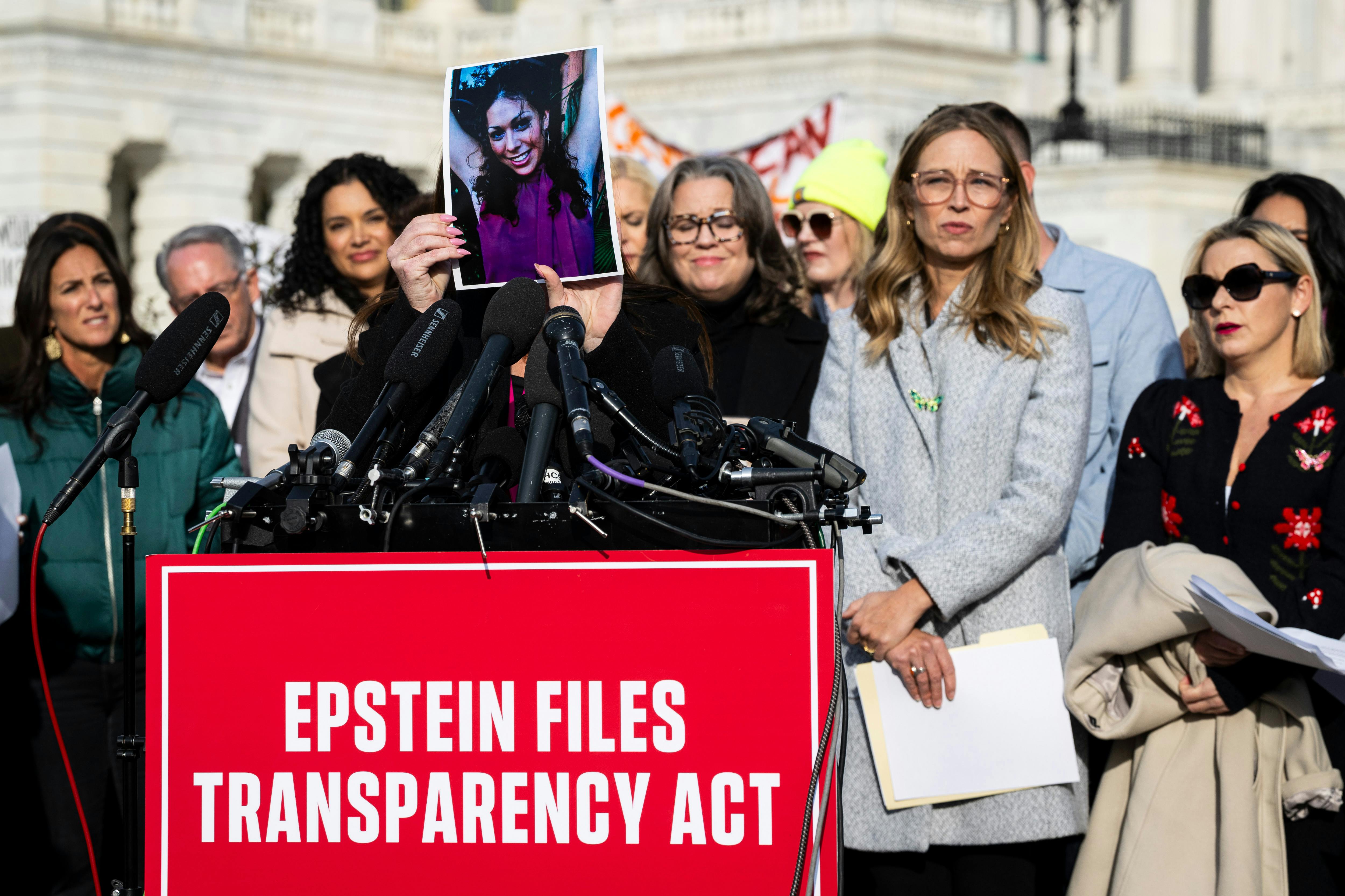 “I Am Traumatized. I Am Not Stupid”: Epstein Survivors Call Out Trump