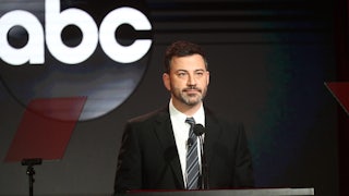 Jimmy Kimmel speaks during the ABC segment of the 2019 Winter Television Critics Association Press Tour.
