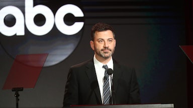 Jimmy Kimmel speaks during the ABC segment of the 2019 Winter Television Critics Association Press Tour.