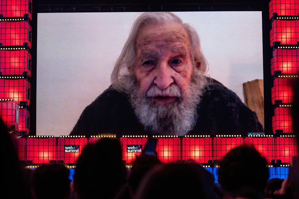 Noam Chomsky in 2022