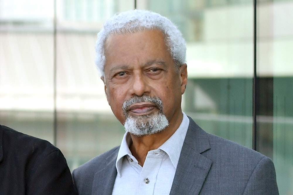 A close-up of 2021 Nobel Laureate Abdulrazak Gurnah