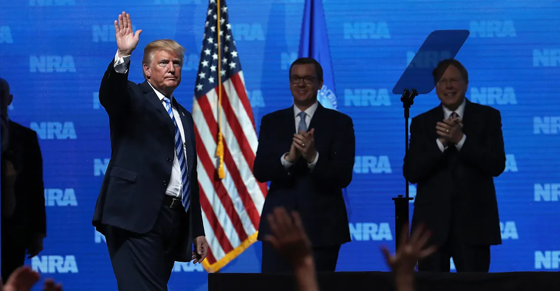 Every 2024 Republican Hopeful Is Speaking to the NRA Convention Right After Two Mass Shootings Every 2024 Republican Hopeful Is Speaking to the NRA Convention Right After Two Mass Shootings