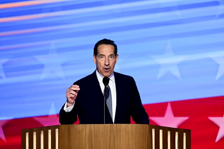 Jamie Raskin speaks at the Democratic National Convention