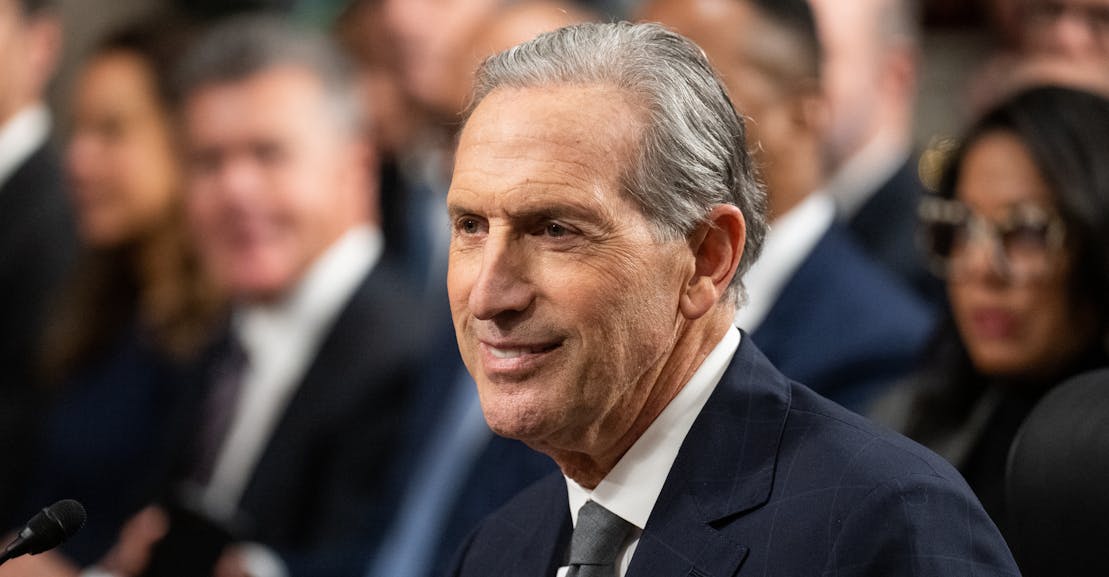 Howard Schultz Was Asked Directly if He Threatened Starbucks Workers for Unionizing. He Didn’t Say No. Howard Schultz Was Asked Directly if He Threatened Starbucks Workers for Unionizing. He Didn’t Say No.