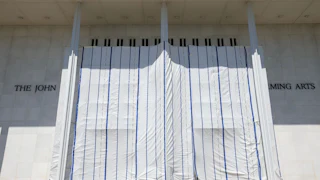 Kennedy Center tarp