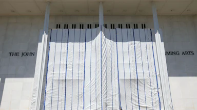 Kennedy Center tarp