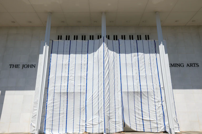 Kennedy Center tarp