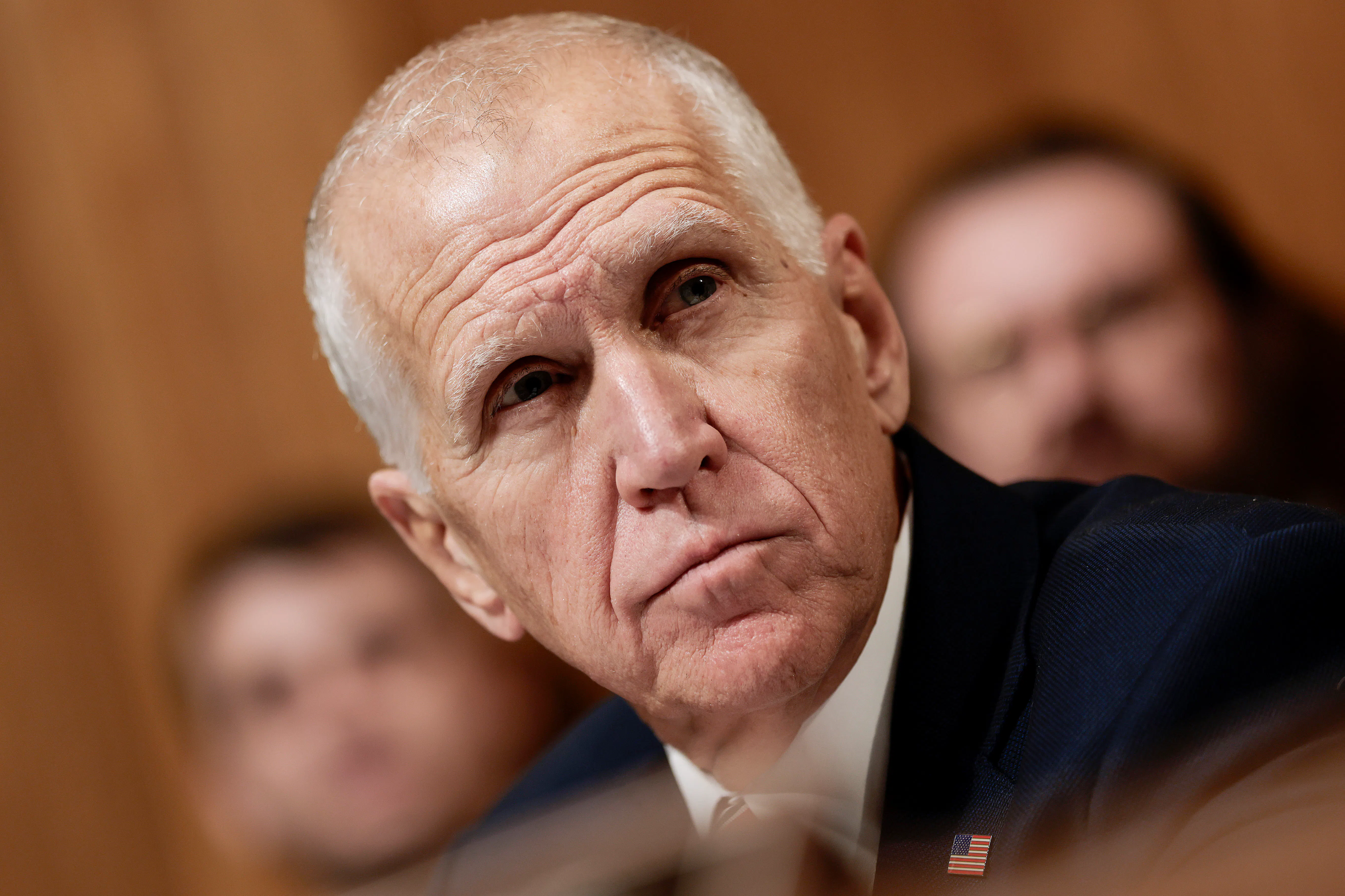 Senator Thom Tillis in a congressional hearing