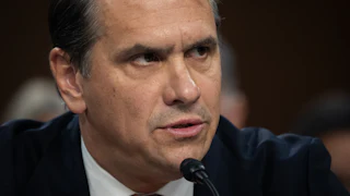 Acting Attorney General Todd Blanche speaks during his Senate committee confirmation hearing