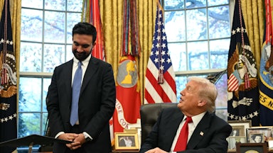 Mamdani and Trump meeting at the White House