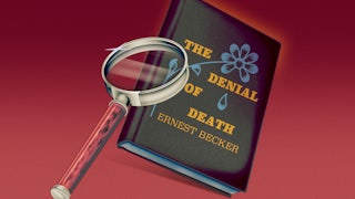 An illustration of a The Denial of Death book