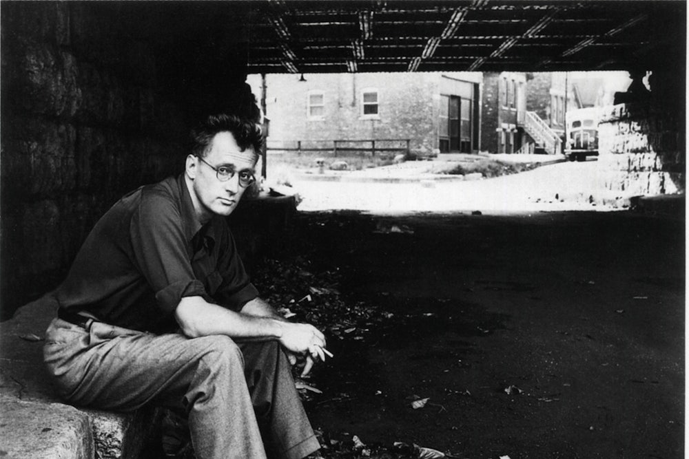 Nelson Algren, pictured in 1949, worked in the Chicago office of the Federal Writers’ Project in the 1930s.