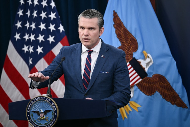 Defense Secretary Pete Hegseth