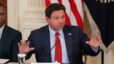 Ron DeSantis at an event in Washington