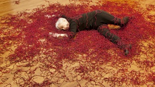 ARTWORK BY LUZENE HILL, RETRACING THE TRACE (2015)