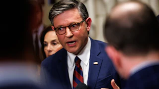 House Speaker Mike Johnson speaking