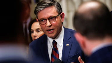 House Speaker Mike Johnson speaking