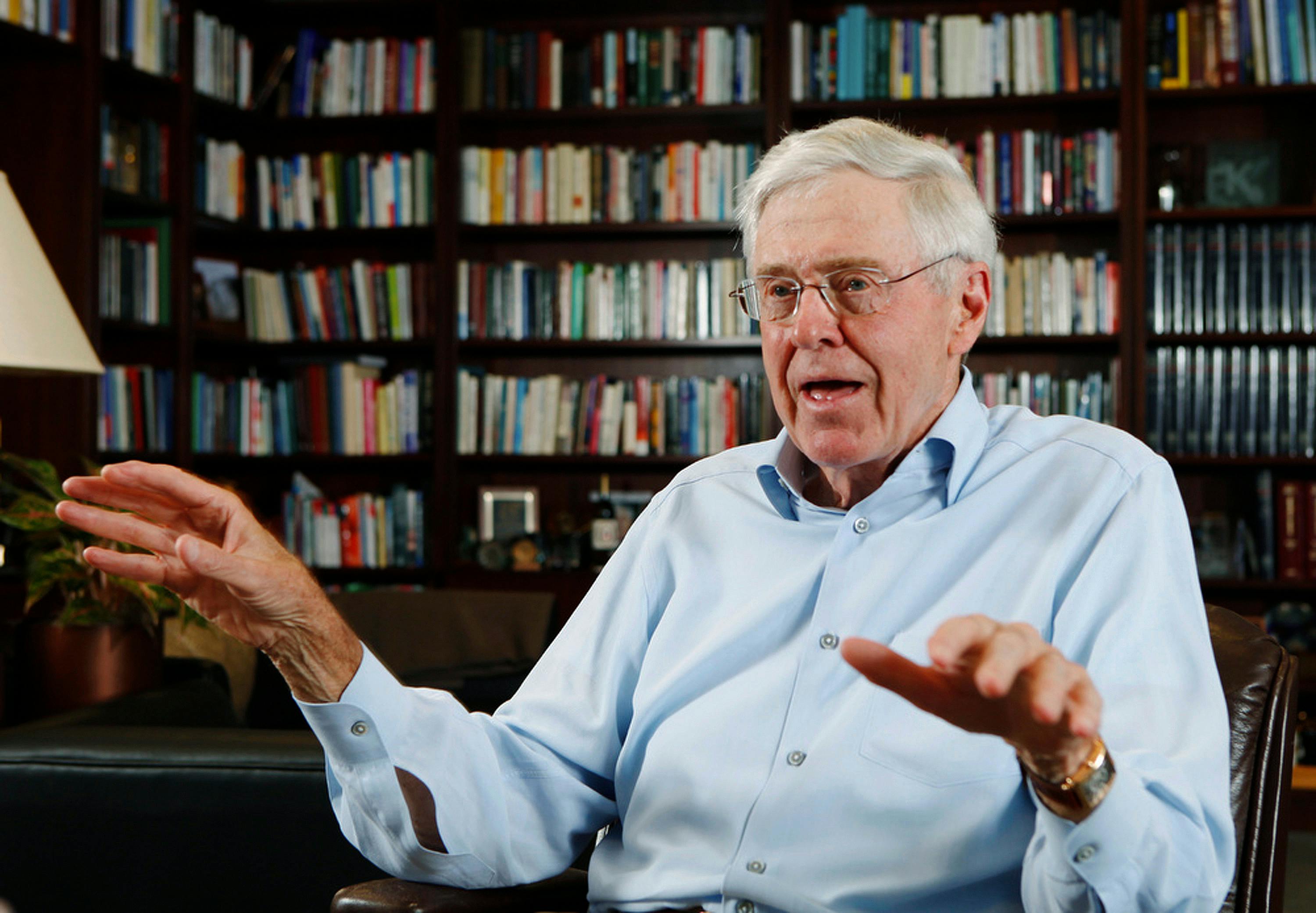 Charles Koch’s Bipartisan Delusion
