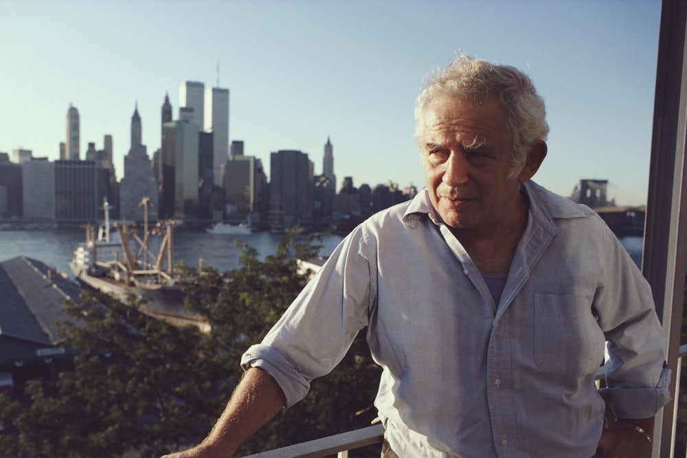 Norman Mailer in Brooklyn, September 1984