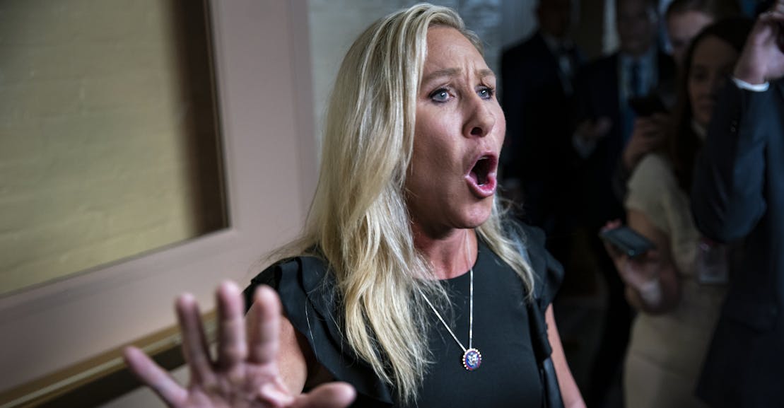 Marjorie Taylor Greene Calls for Mass Protests Over Trump Indictment Marjorie Taylor Greene Calls for Mass Protests Over Trump Indictment