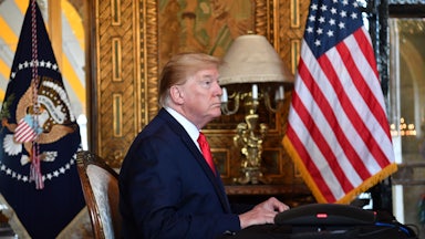 President Donald Trump at his Mar-A-Lago resort in 2019.