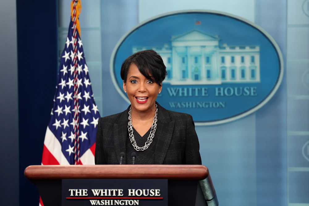 Keisha Lance Bottoms at the White House