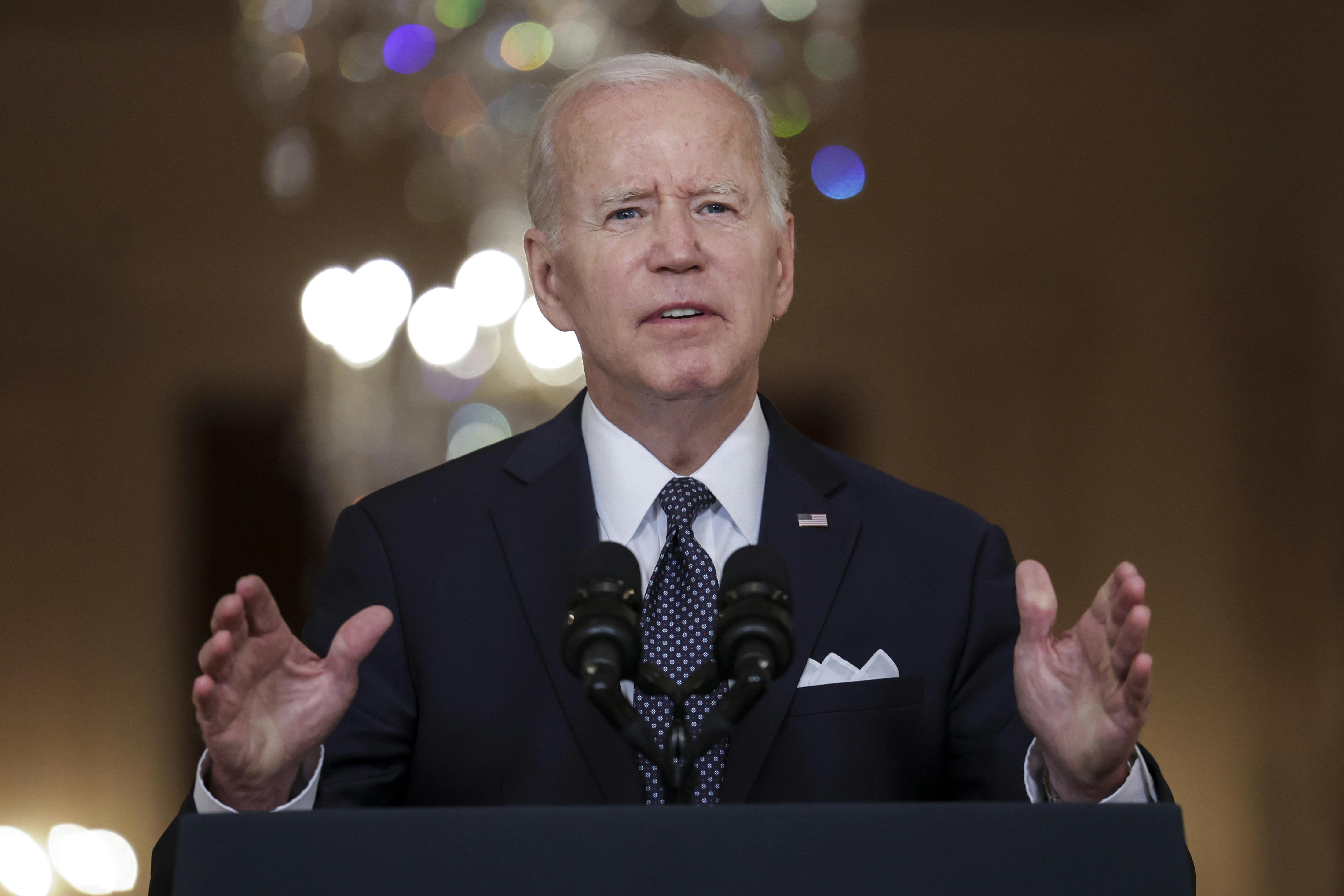 President Biden delivers a speech on gun control after a wave of mass shootings.