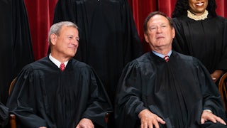 Supreme Court Justices John Roberts and Samuel Alito