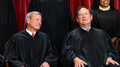 Supreme Court Justices John Roberts and Samuel Alito