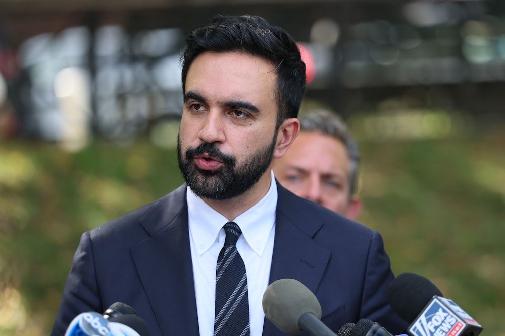 Mayoral candidate Zohran Mamdani in New York City on September 26, 2025.