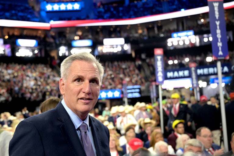 Kevin McCarthy attends the Republican National Convention