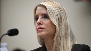 Attorney General Pam Bondi testifies in Congress.