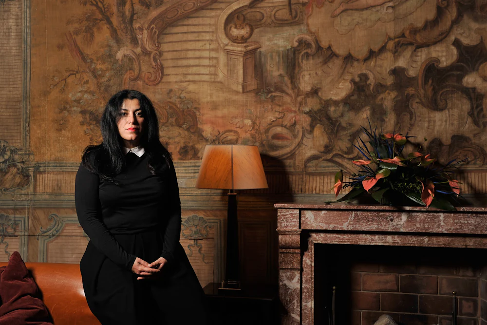 “Persepolis” author Marjane Satrapi in Rome in 2012